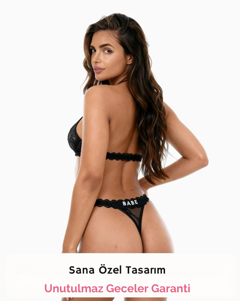 Kişiselleştirilebilir Lingerie Set